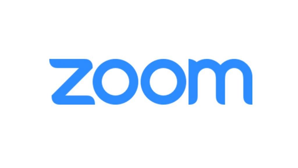 Graphic logo of Zoom.