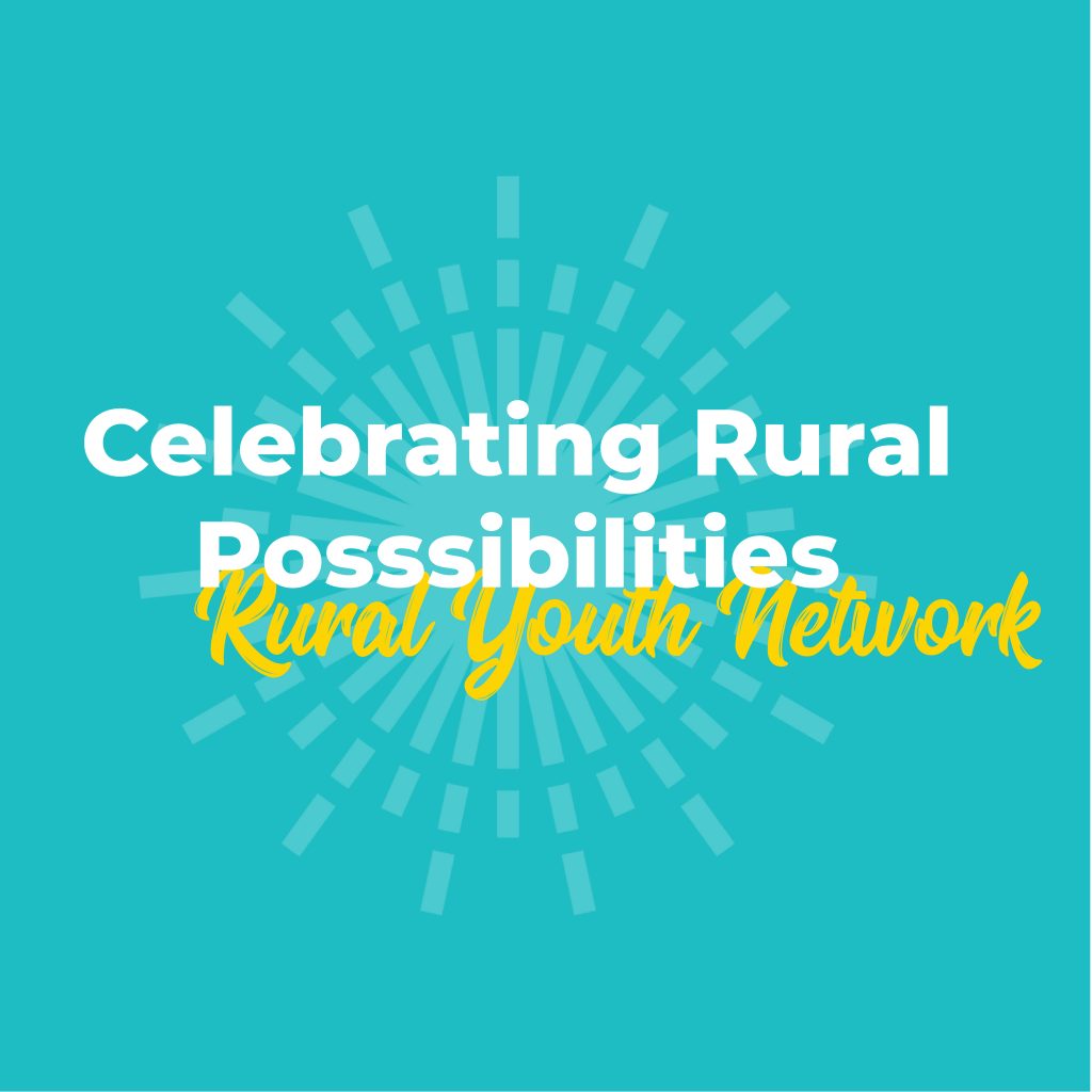 Rural Youth Network graphic blue.